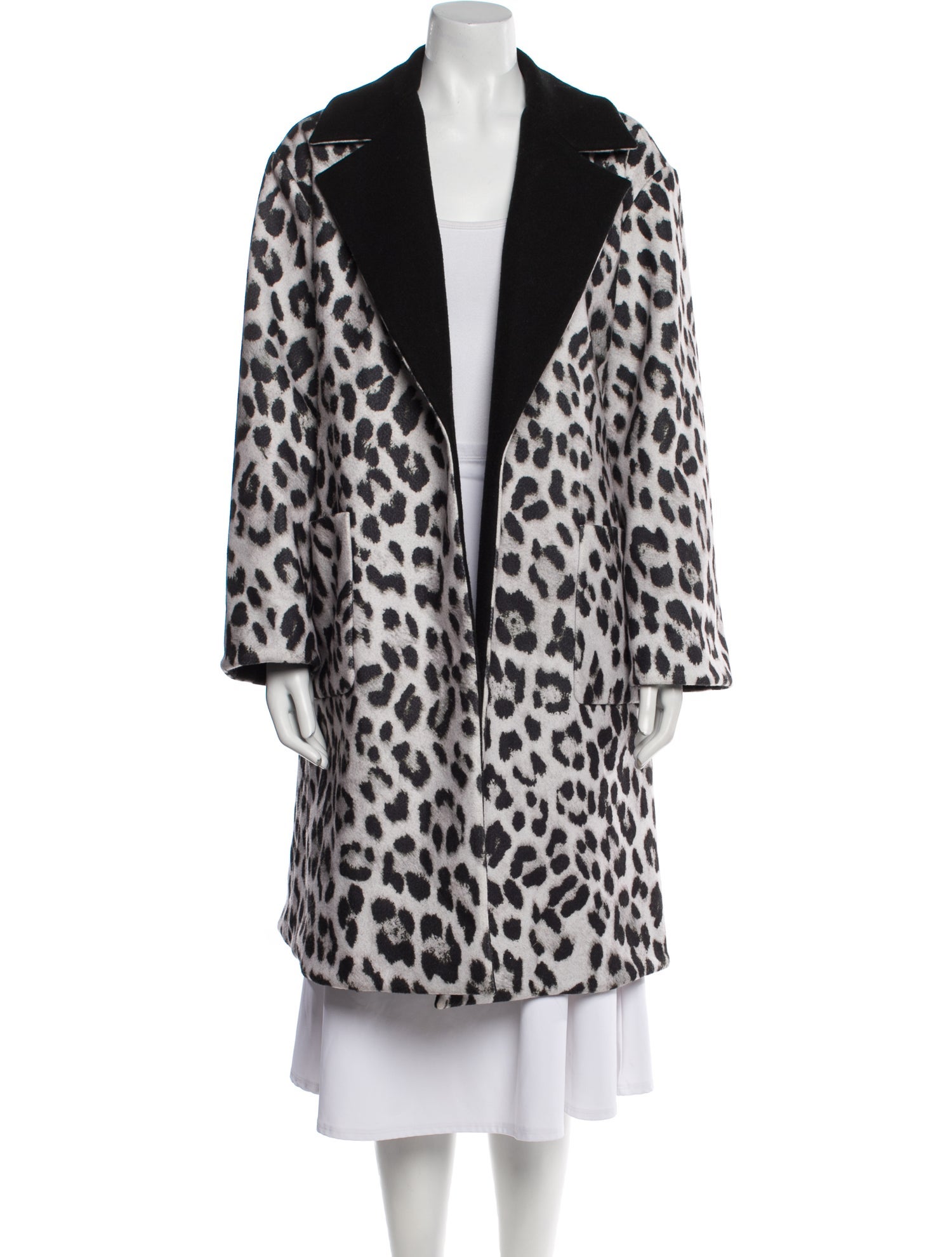 Alice + Olivia Animal Print Coat