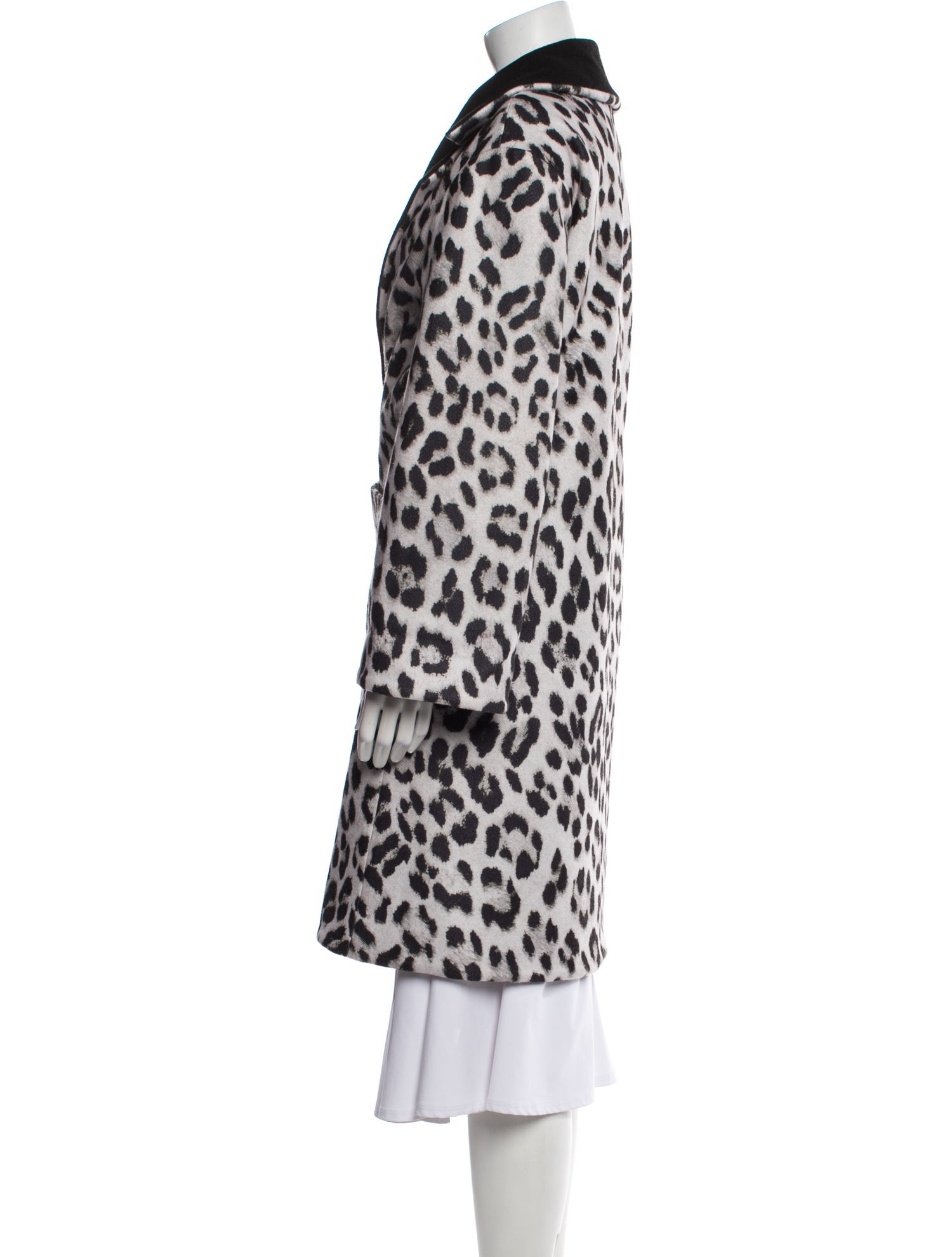 Alice + Olivia Animal Print Coat