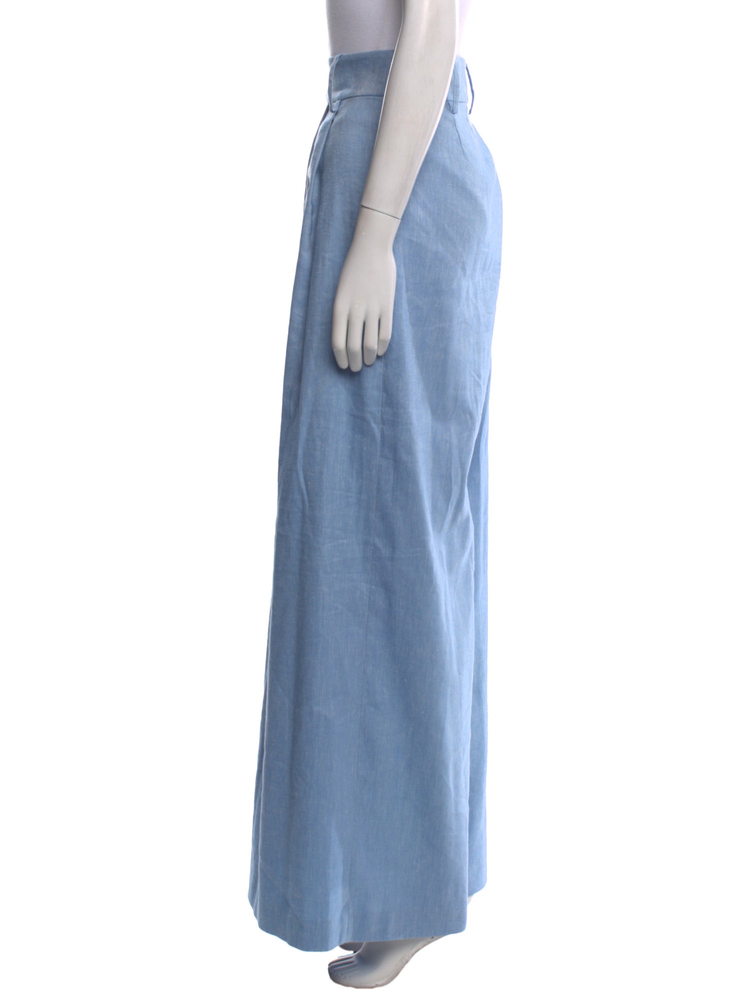 Alice + Olivia Linen Wide Leg Pants