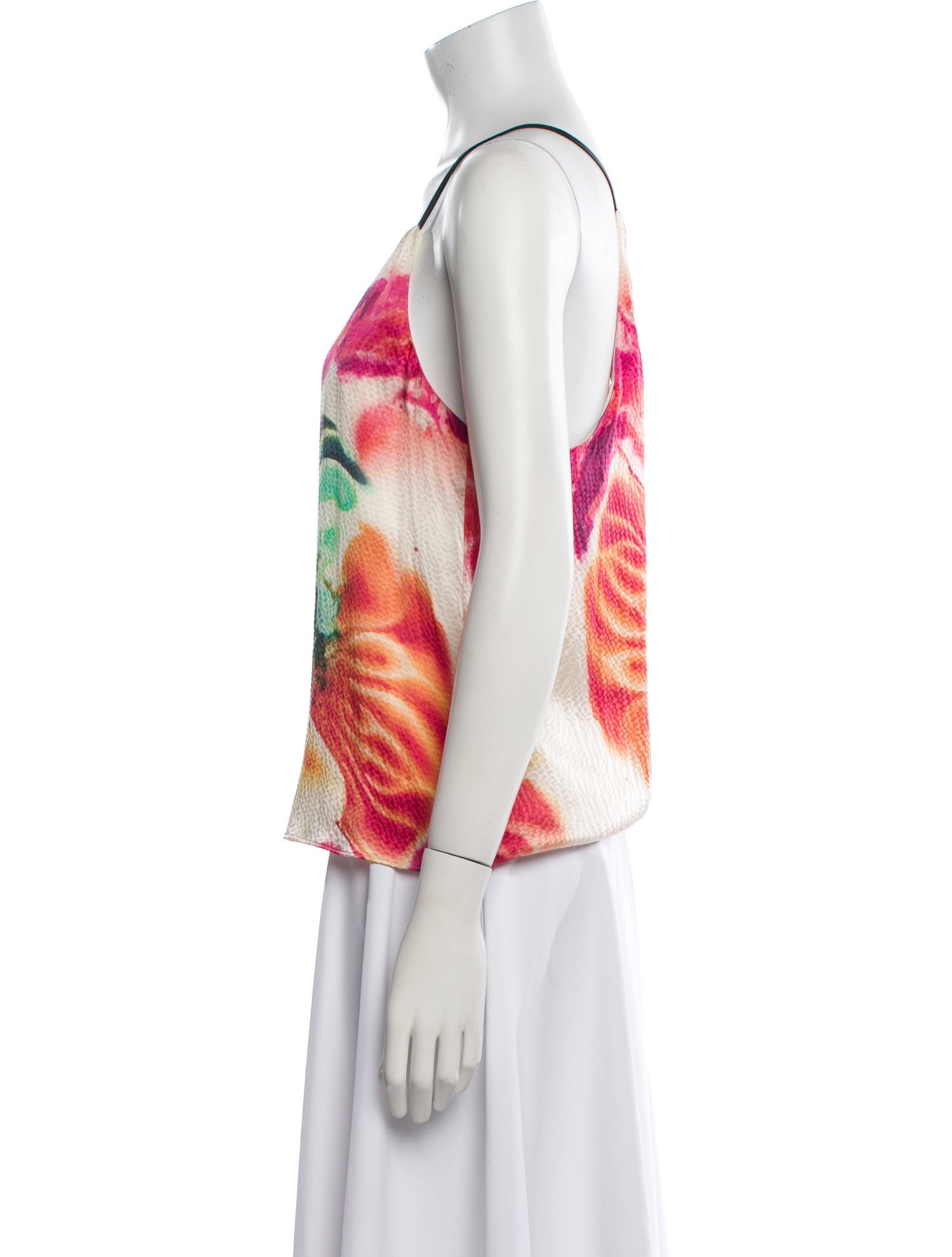Alice + Olivia Silk Printed Top