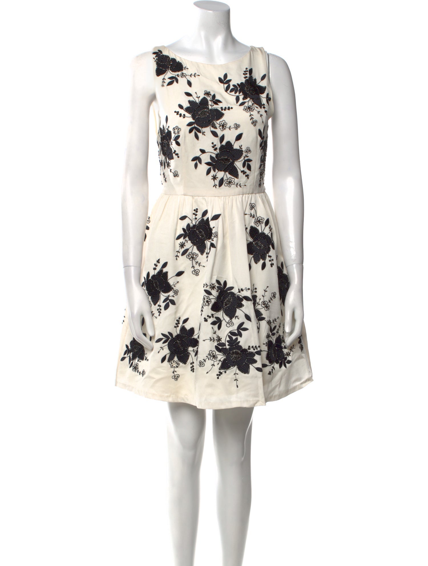 Alice + Olivia Silk Mini Dress