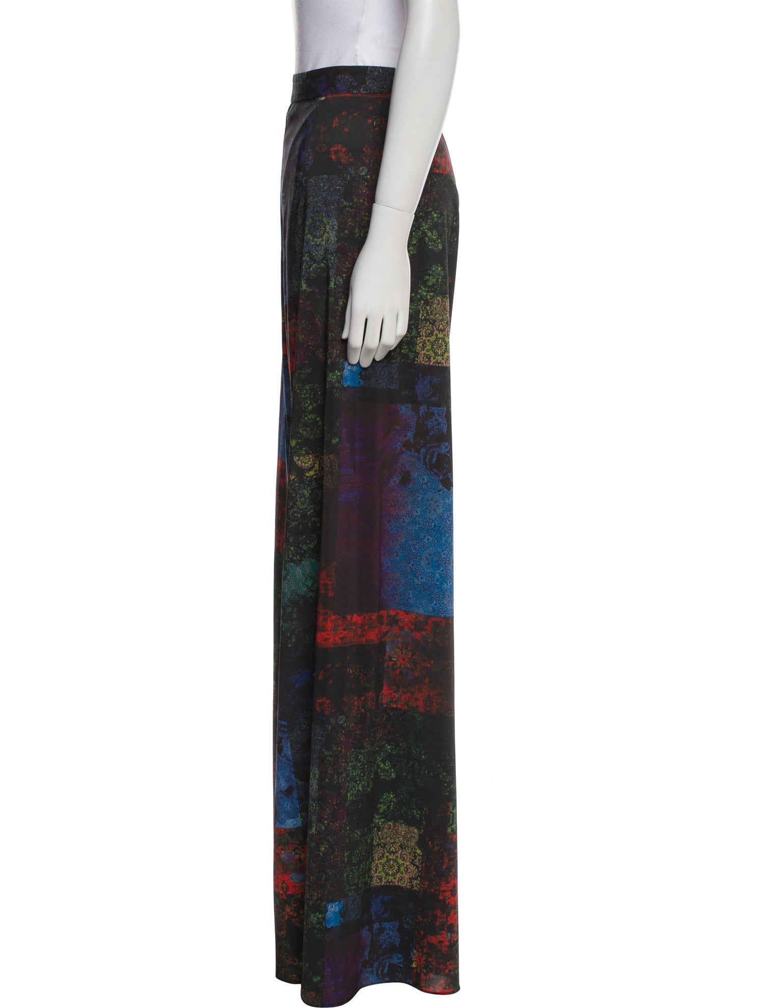 Alice + Olivia Printed Wide Leg Pants