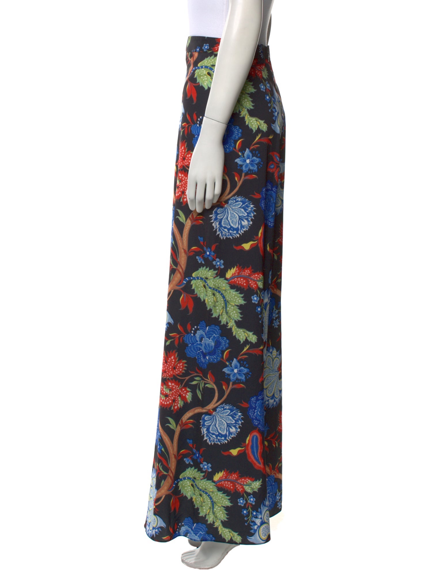 Alice + Olivia Floral Print Wide Leg Pants