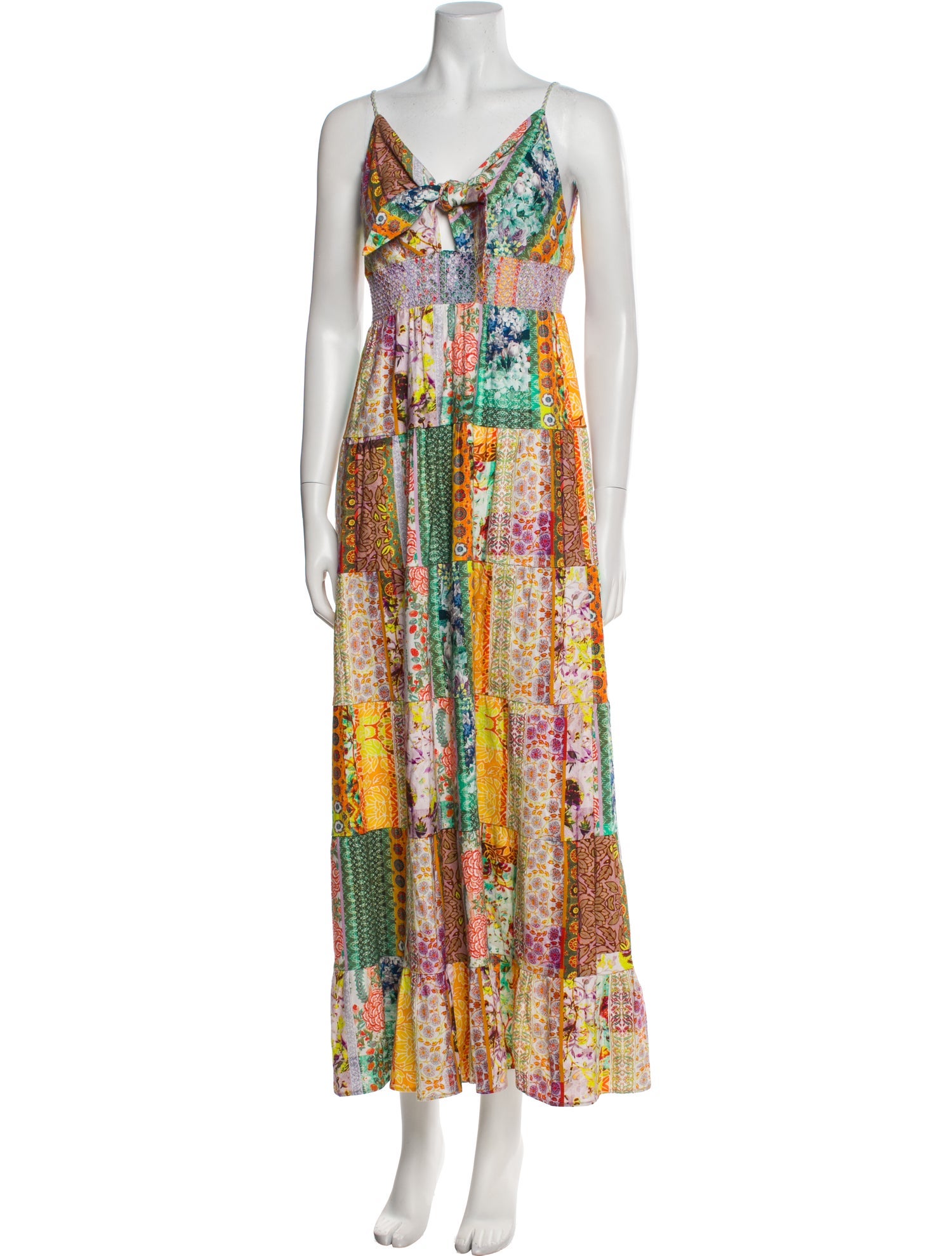 Alice + Olivia Printed Long Dress