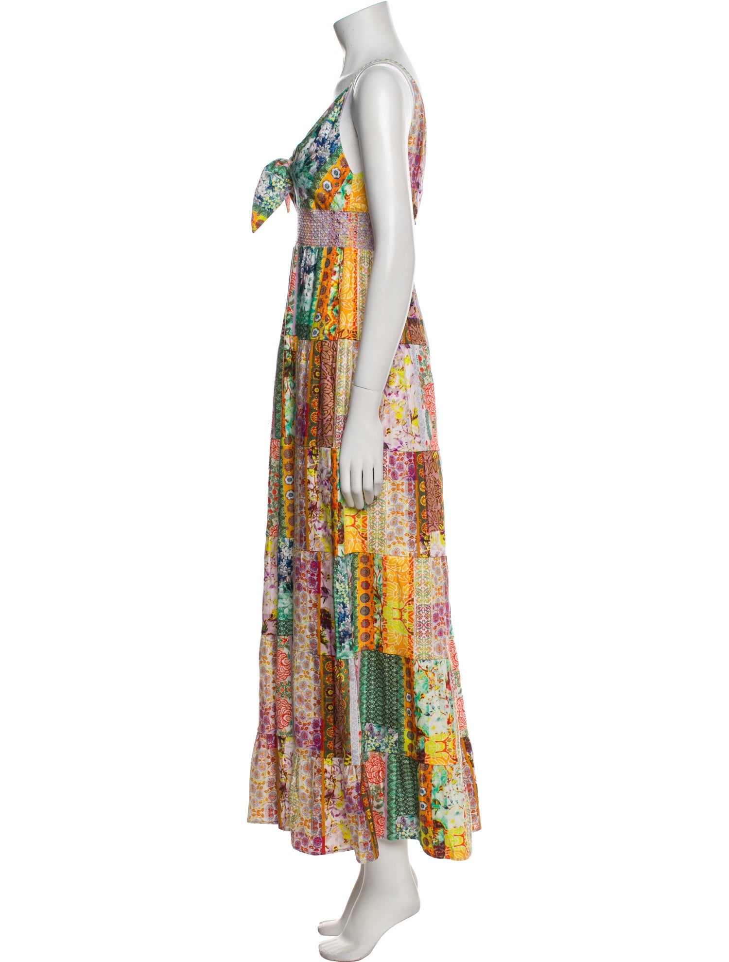 Alice + Olivia Printed Long Dress
