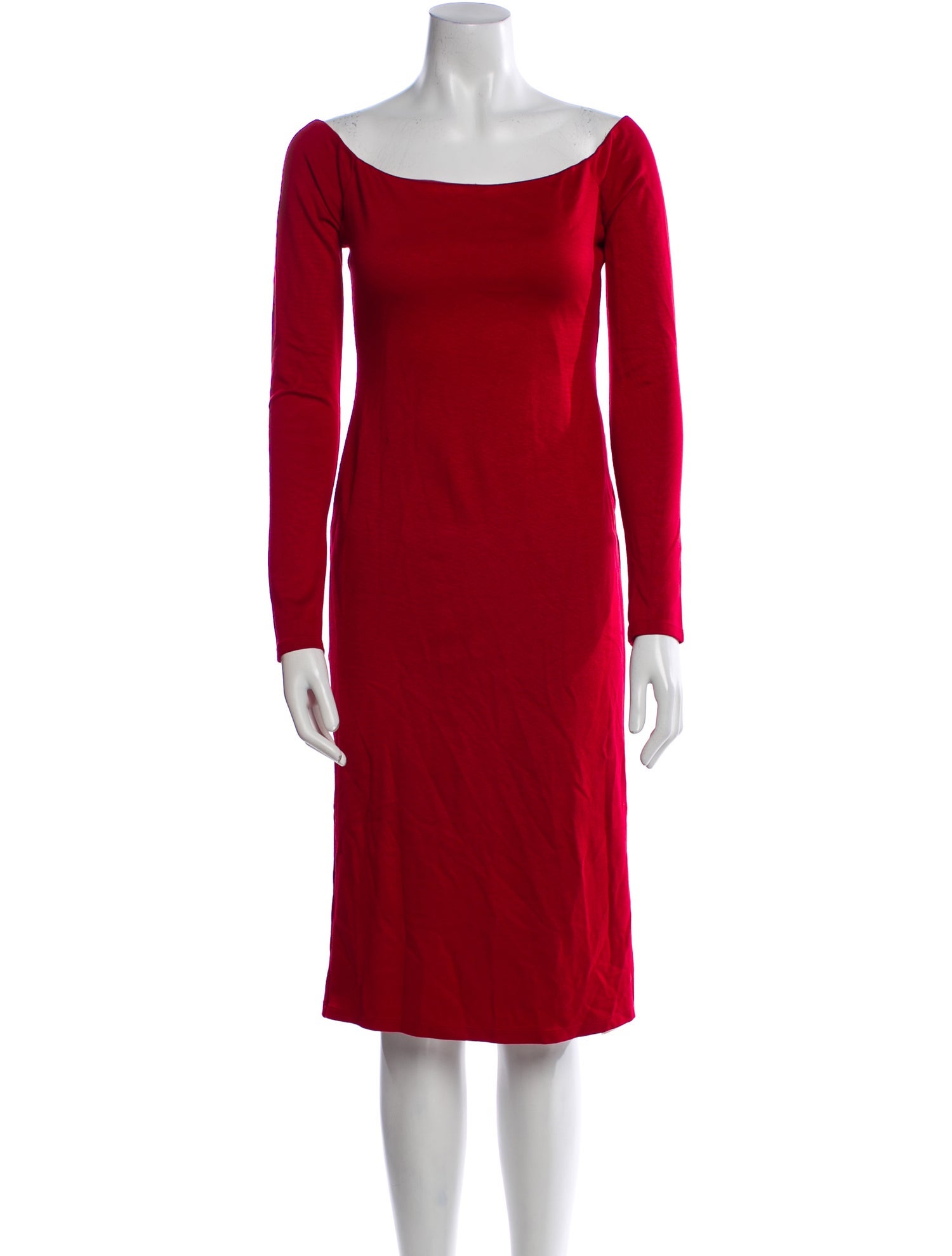 Alice + Olivia Bateau Neckline Knee-Length Dress