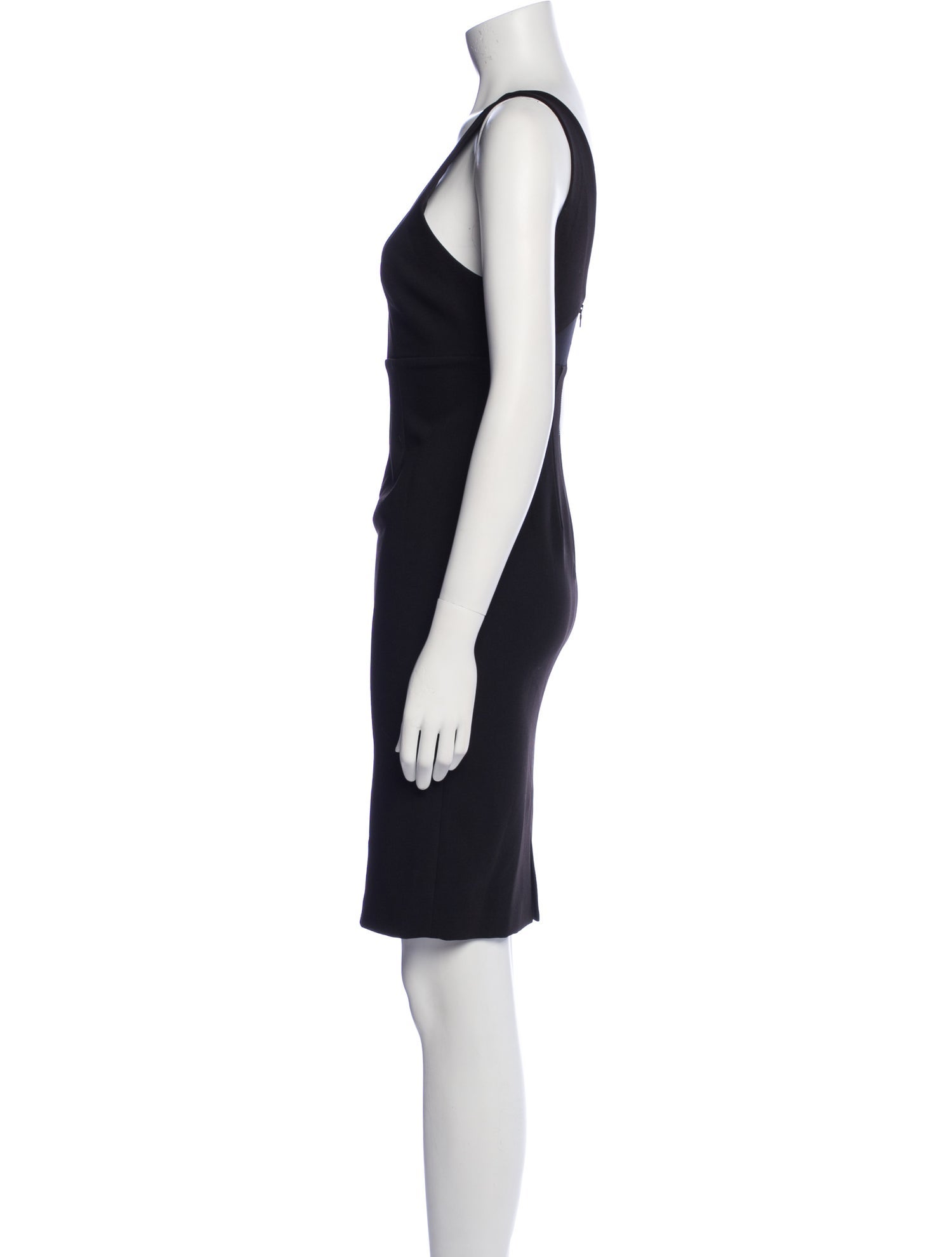 Alice + Olivia V-Neck Knee-Length Dress