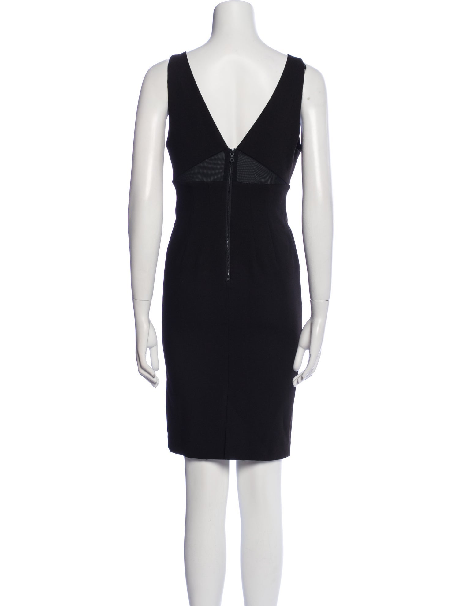 Alice + Olivia V-Neck Knee-Length Dress