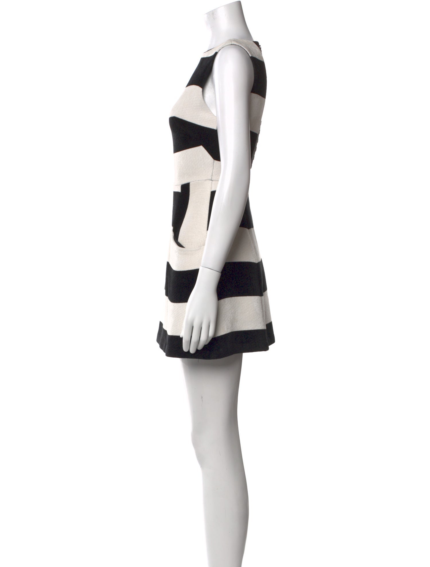 Alice + Olivia Striped Mini Dress