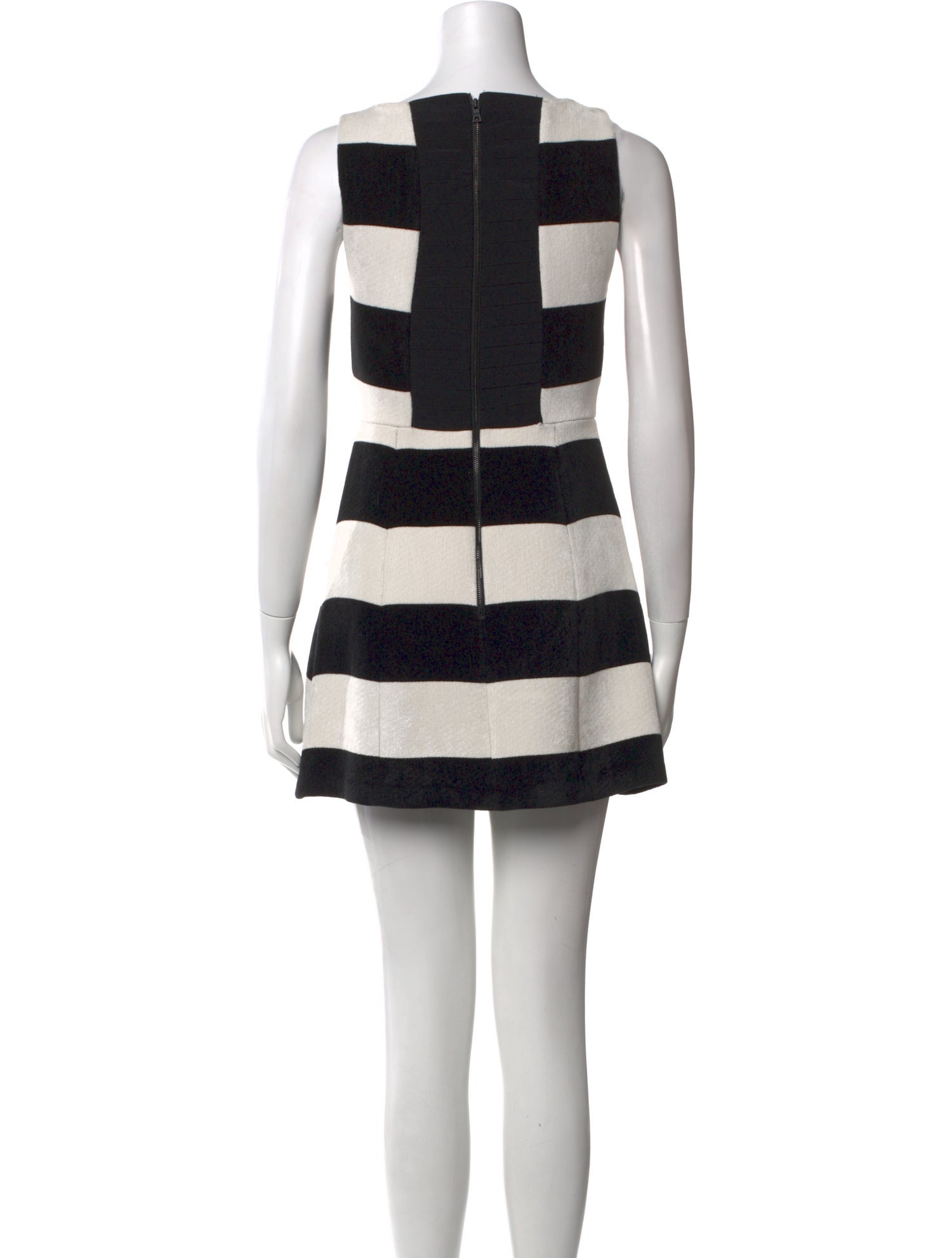Alice + Olivia Striped Mini Dress