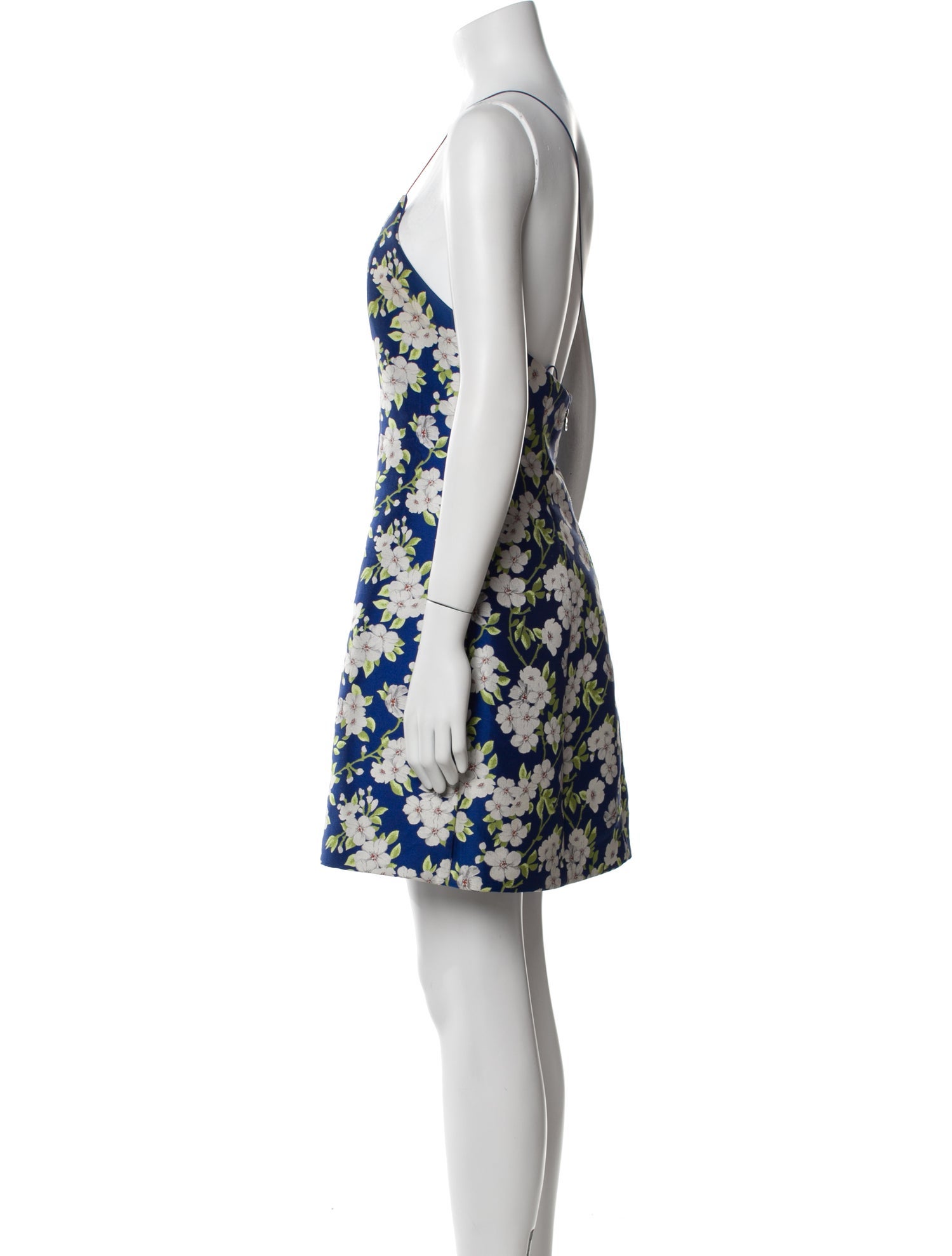 Alice + Olivia Floral Print Mini Dress