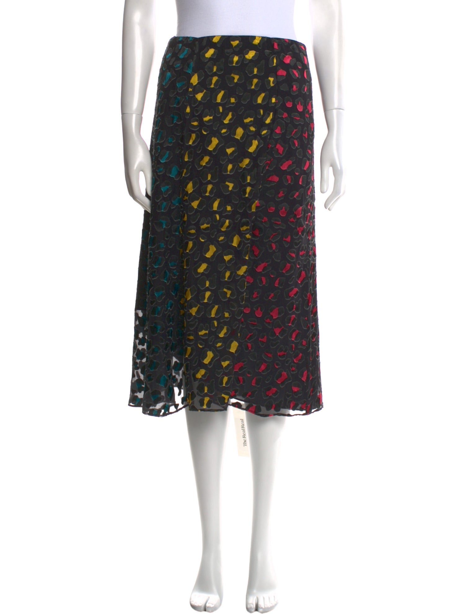 Alice + Olivia Printed Midi Length Skirt
