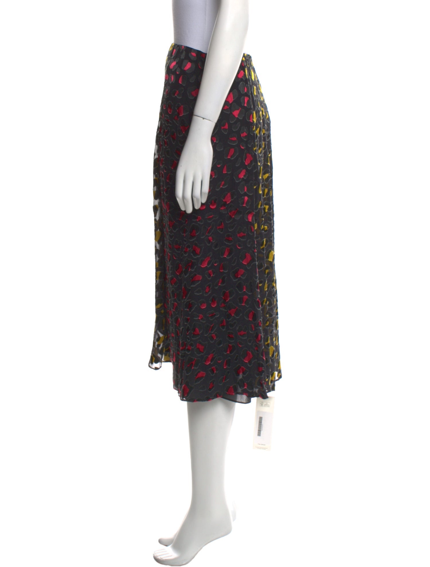 Alice + Olivia Printed Midi Length Skirt