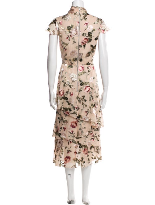 Alice + Olivia Silk Long Dress