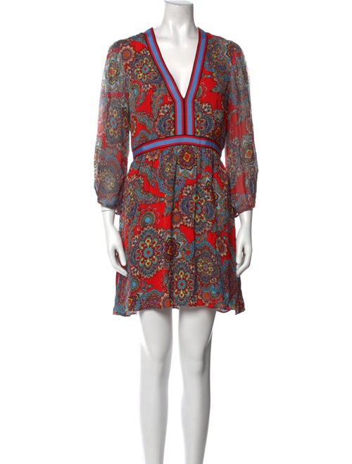 Alice + Olivia Printed Mini Dress