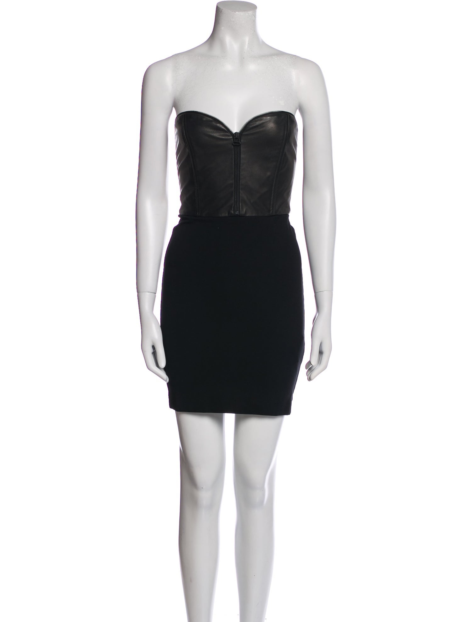 Alice + Olivia Strapless Mini Dress