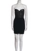 Alice + Olivia Strapless Mini Dress