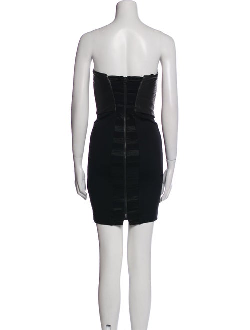 Alice + Olivia Strapless Mini Dress