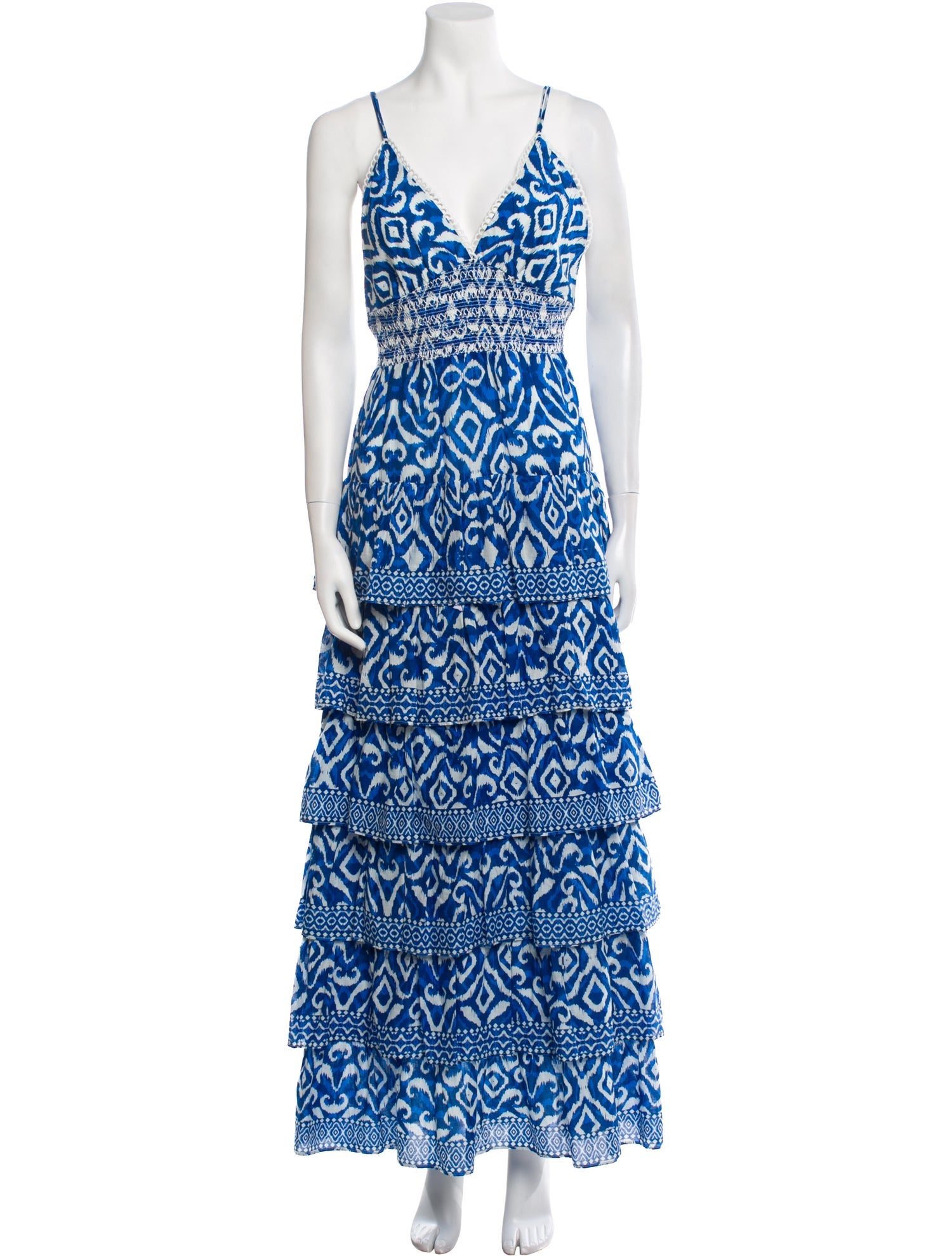 Alice + Olivia Printed Long Dress