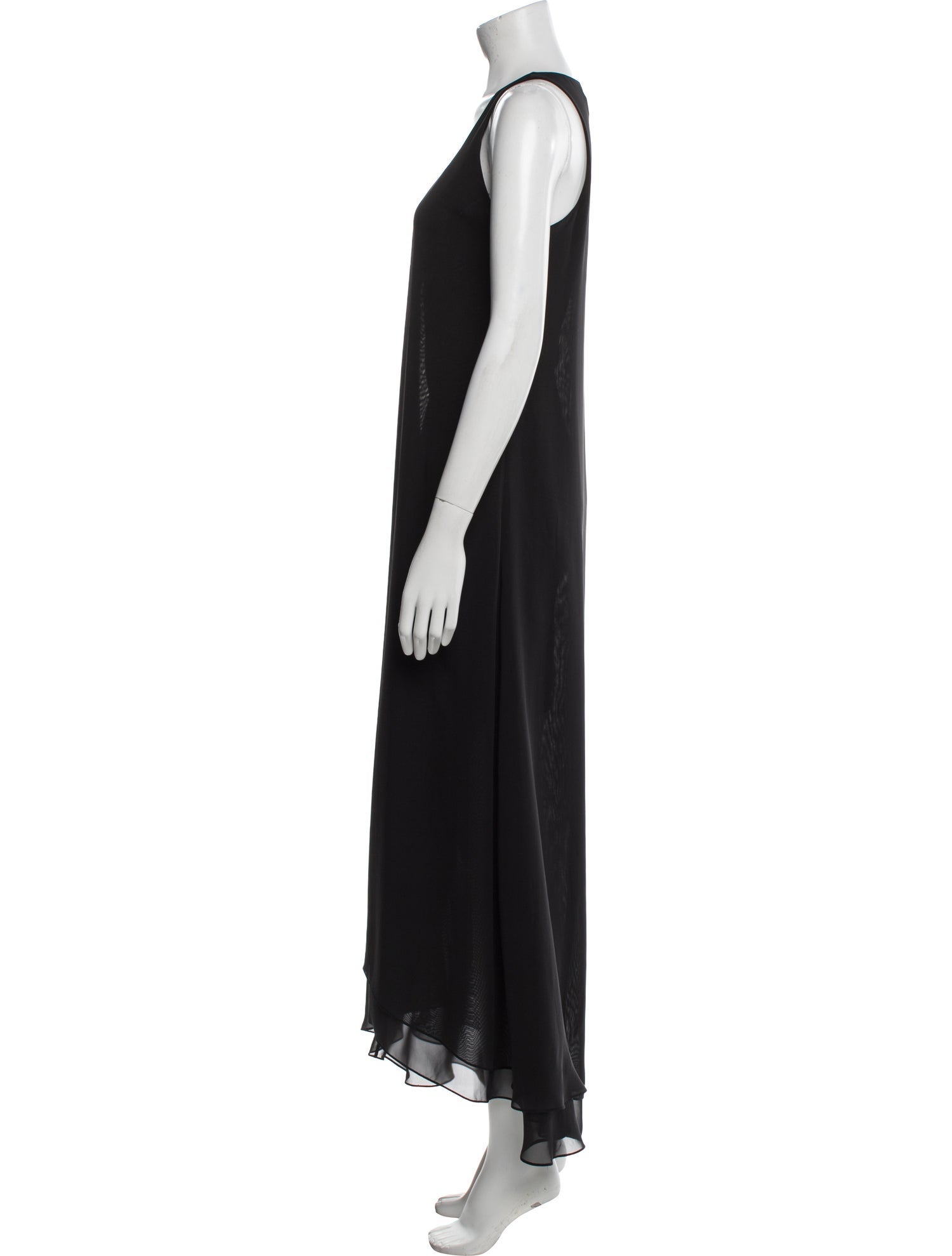 Alice + Olivia Scoop Neck Long Dress