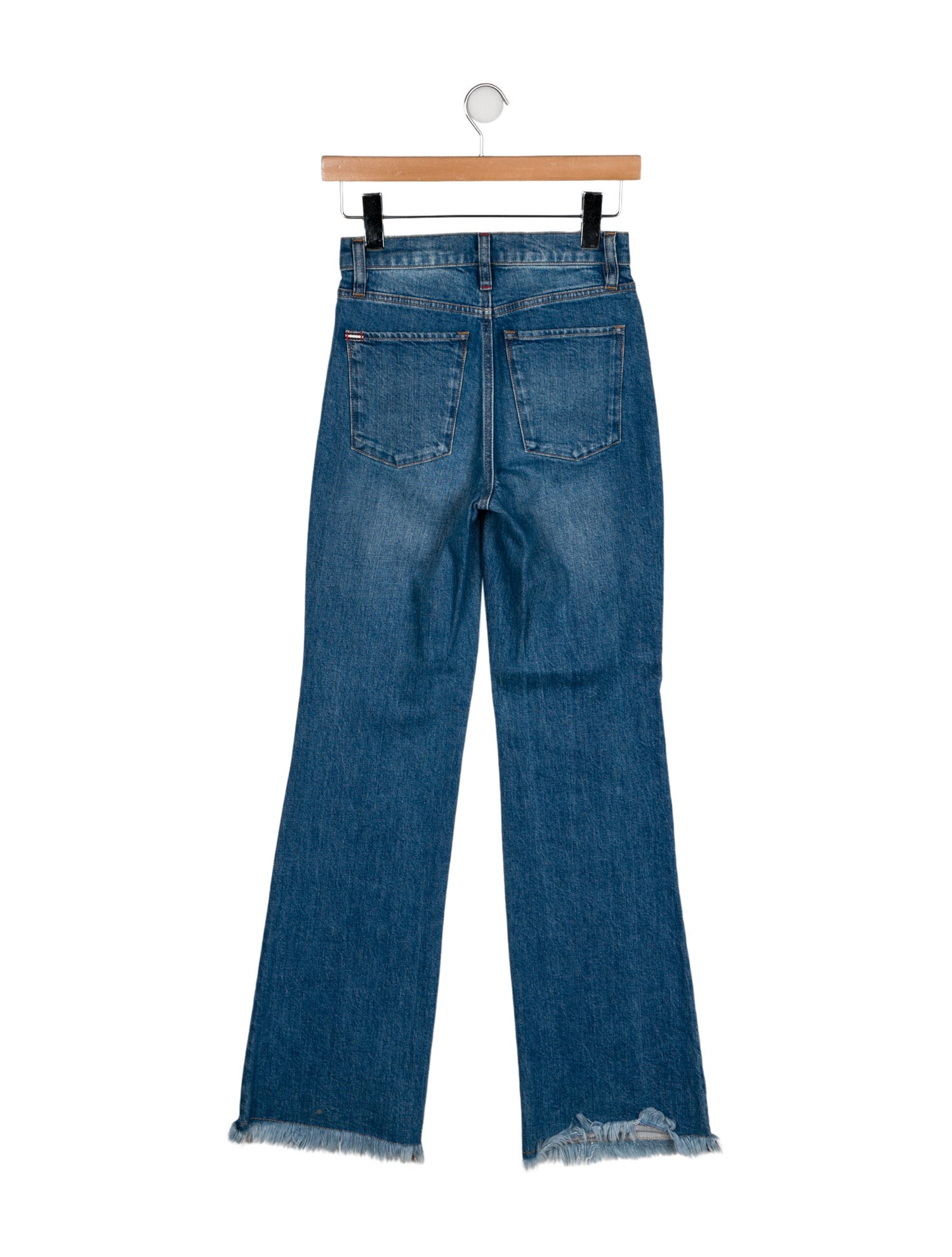 Alice + Olivia Mid-Rise Wide Leg Jeans