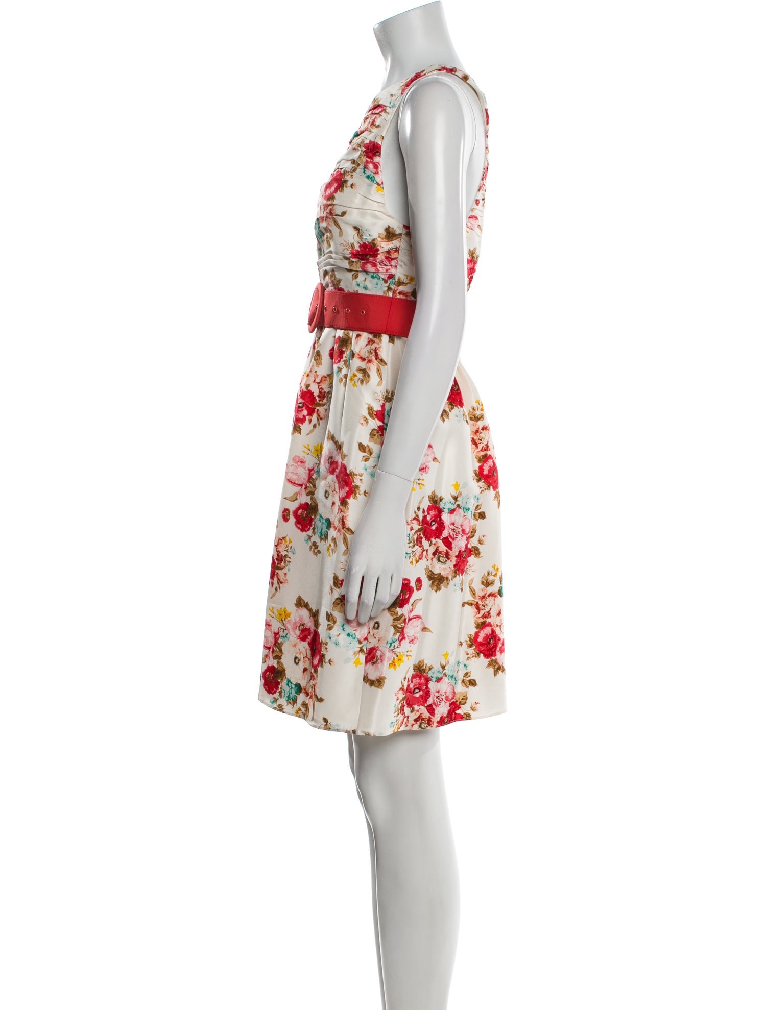 Alice + Olivia Silk Mini Dress