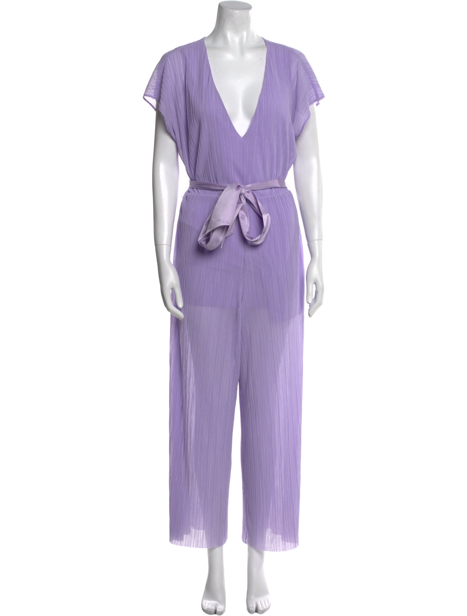 Alice + Olivia V-Neck Jumpsuit
