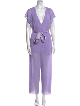 Alice + Olivia V-Neck Jumpsuit
