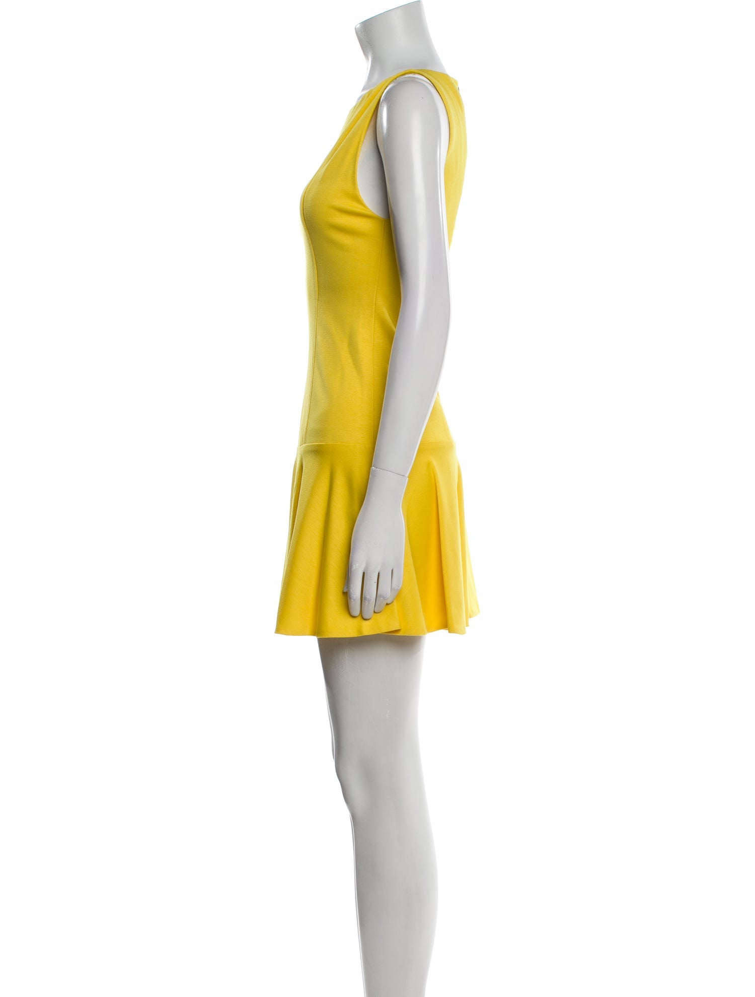 Alice + Olivia Bateau Neckline Mini Dress