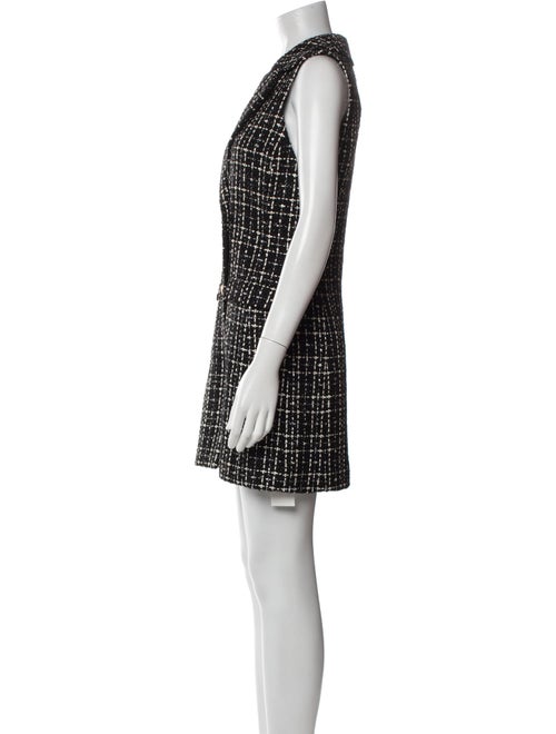 Alice + Olivia Plaid Print Mini Dress