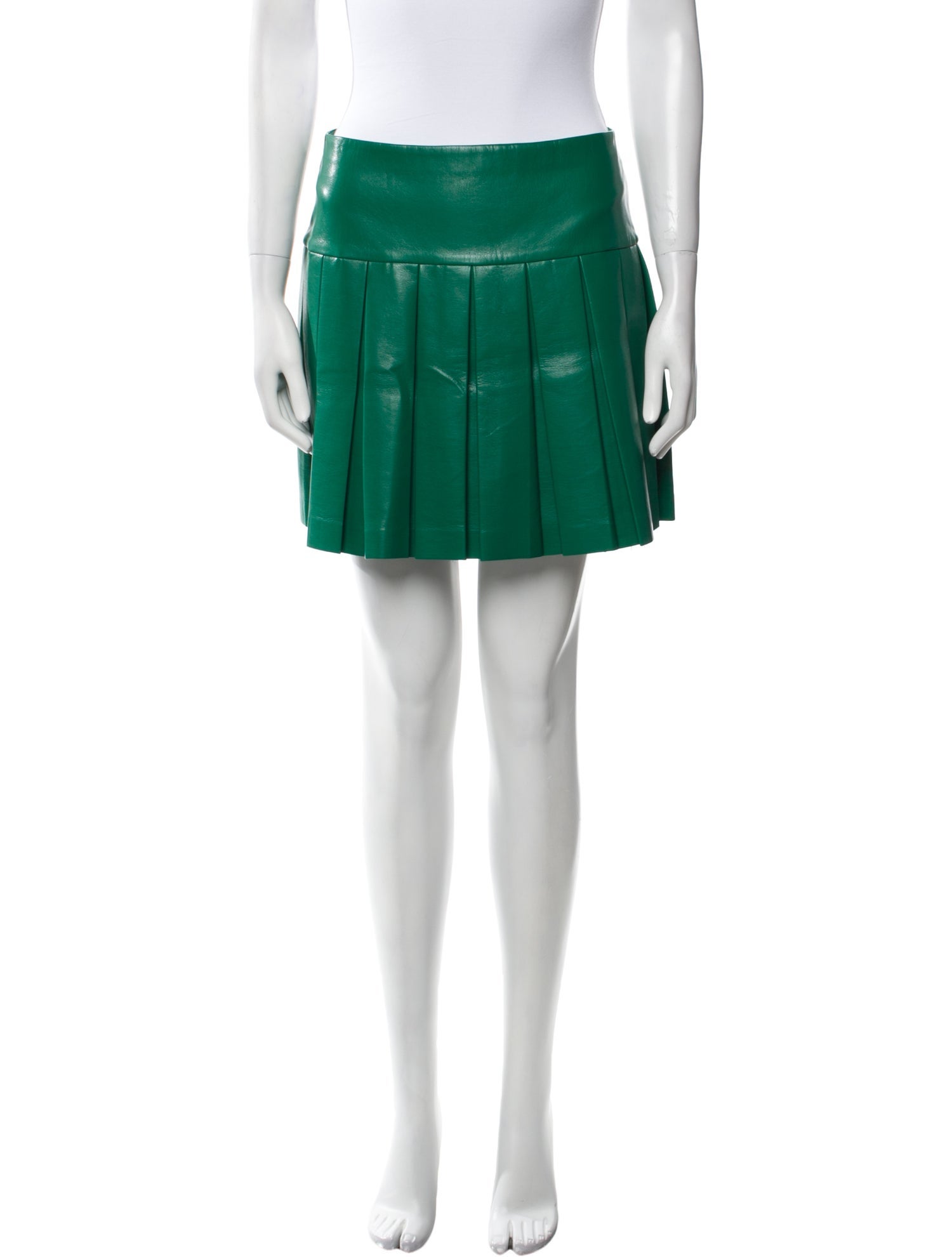 Alice + Olivia Pleated Accents Mini Skirt w/ Tags
