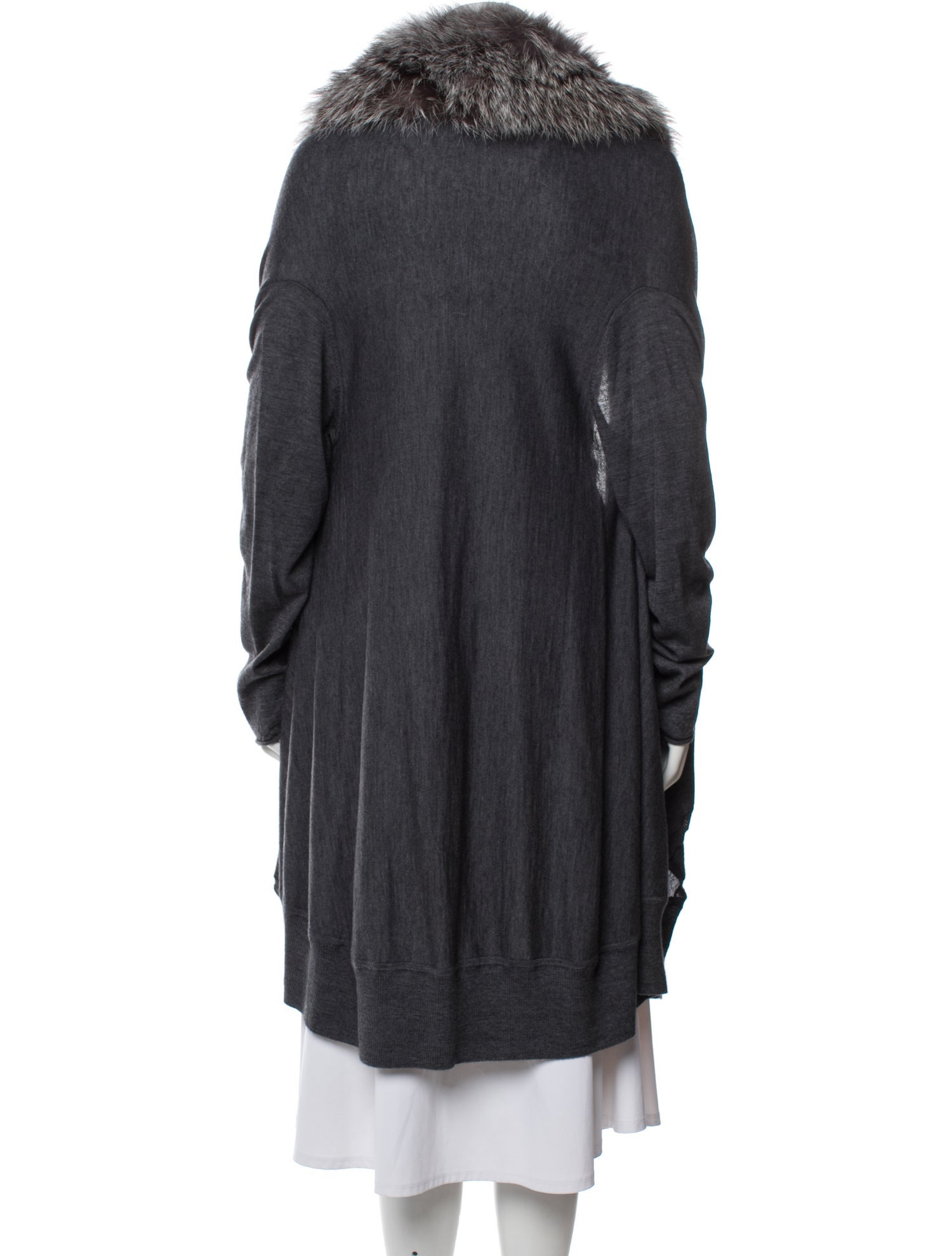 Alice + Olivia Wool Open Front Sweater