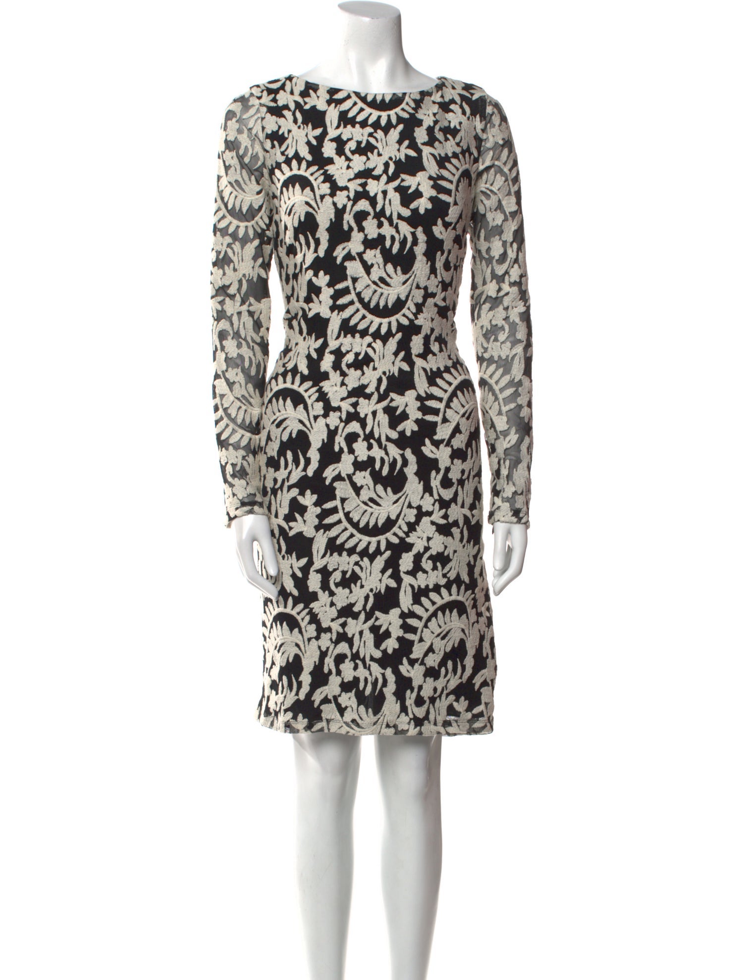 Alice + Olivia Printed Knee-Length Dress