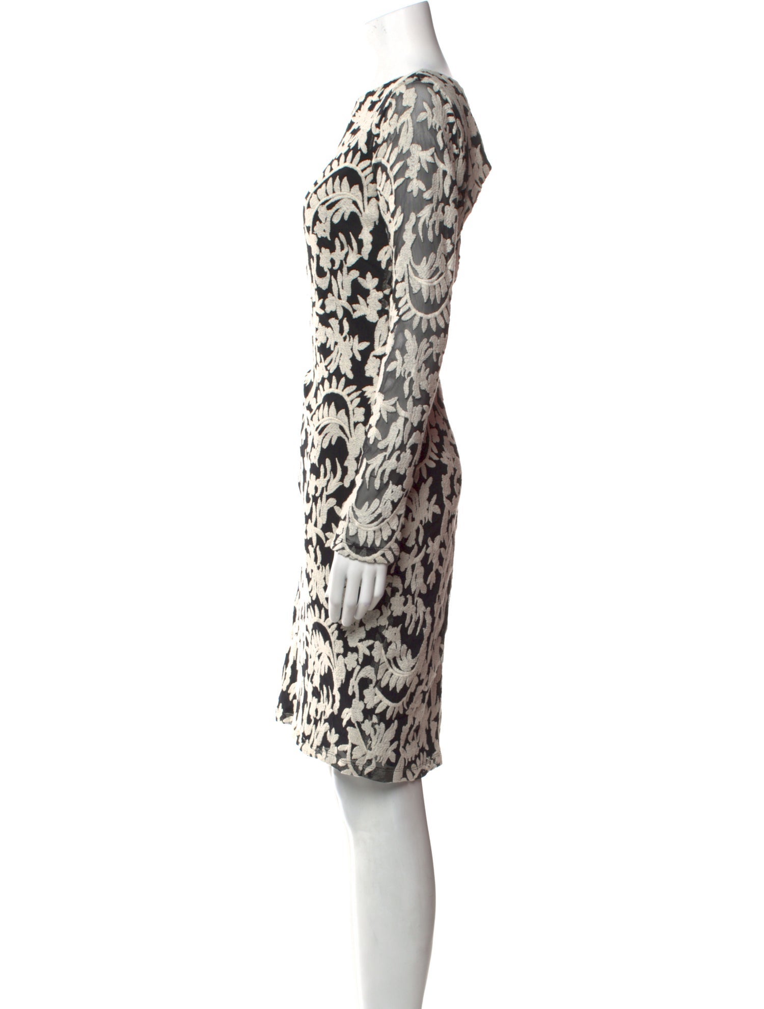 Alice + Olivia Printed Knee-Length Dress