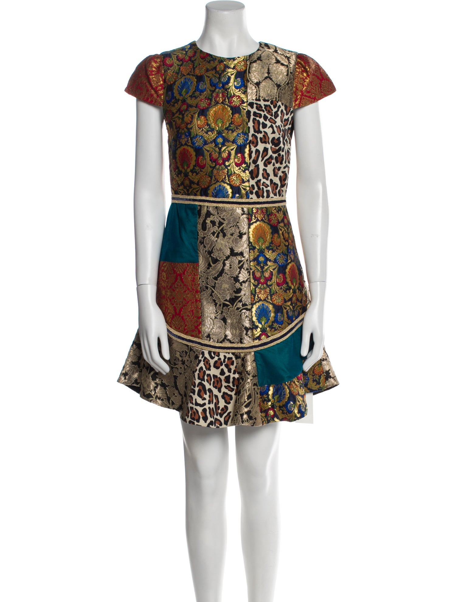 Alice + Olivia Printed Mini Dress