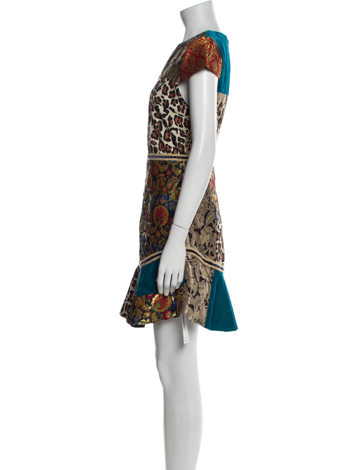 Alice + Olivia Printed Mini Dress