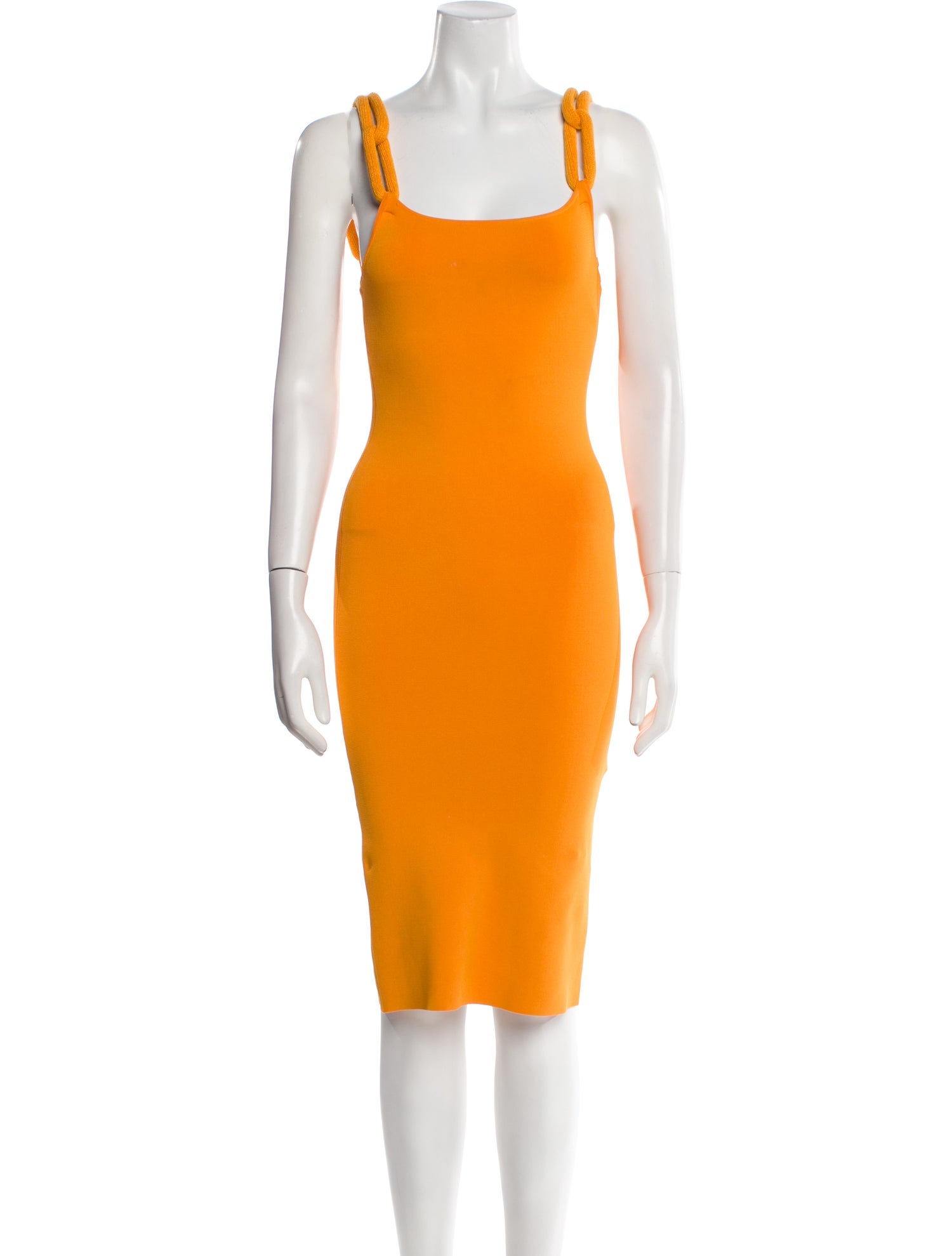 Alice + Olivia Square Neckline Knee-Length Dress