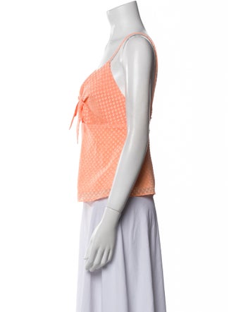 Alice + Olivia V-Neck Sleeveless Top