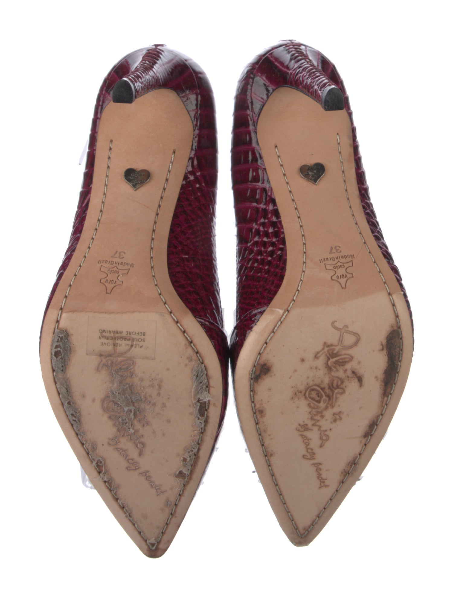 Alice + Olivia Crocodile Pumps