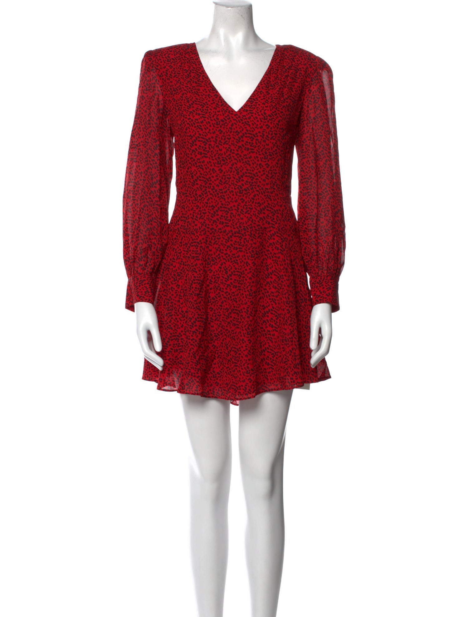 Alice + Olivia Printed Mini Dress w/ Tags