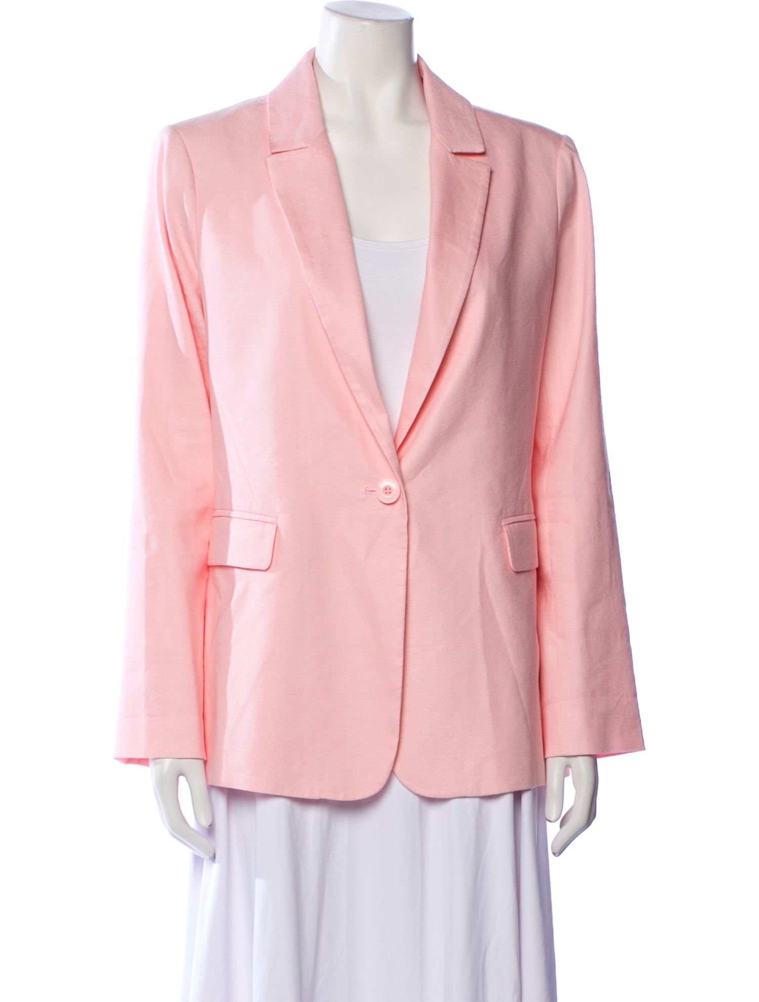 Alice + Olivia Linen Blazer