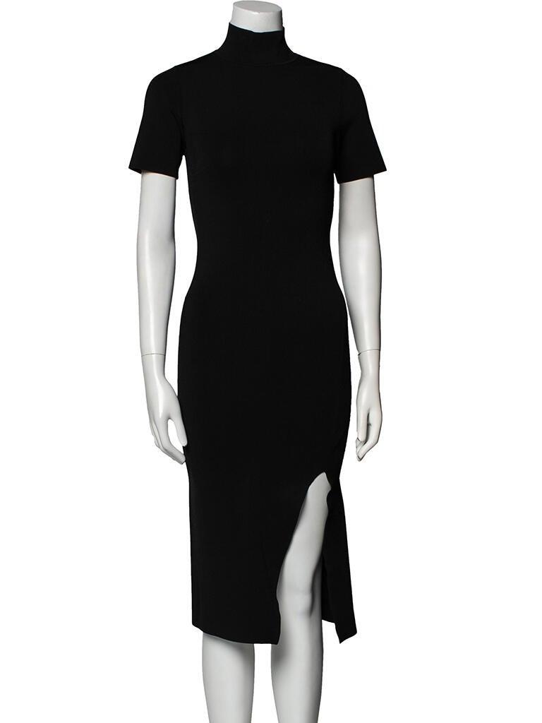 Alice + Olivia Turtleneck Midi Length Dress
