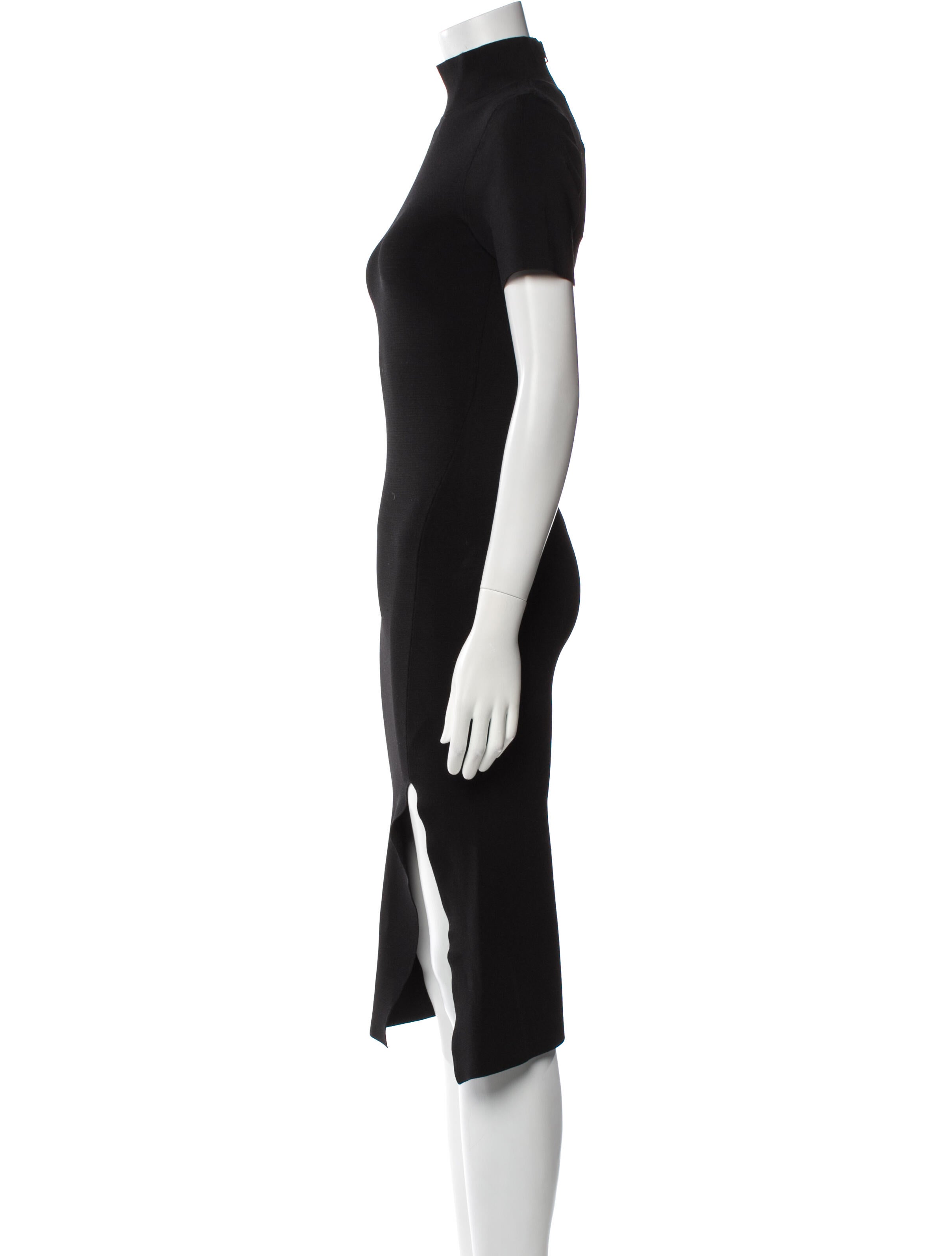 Alice + Olivia Turtleneck Midi Length Dress