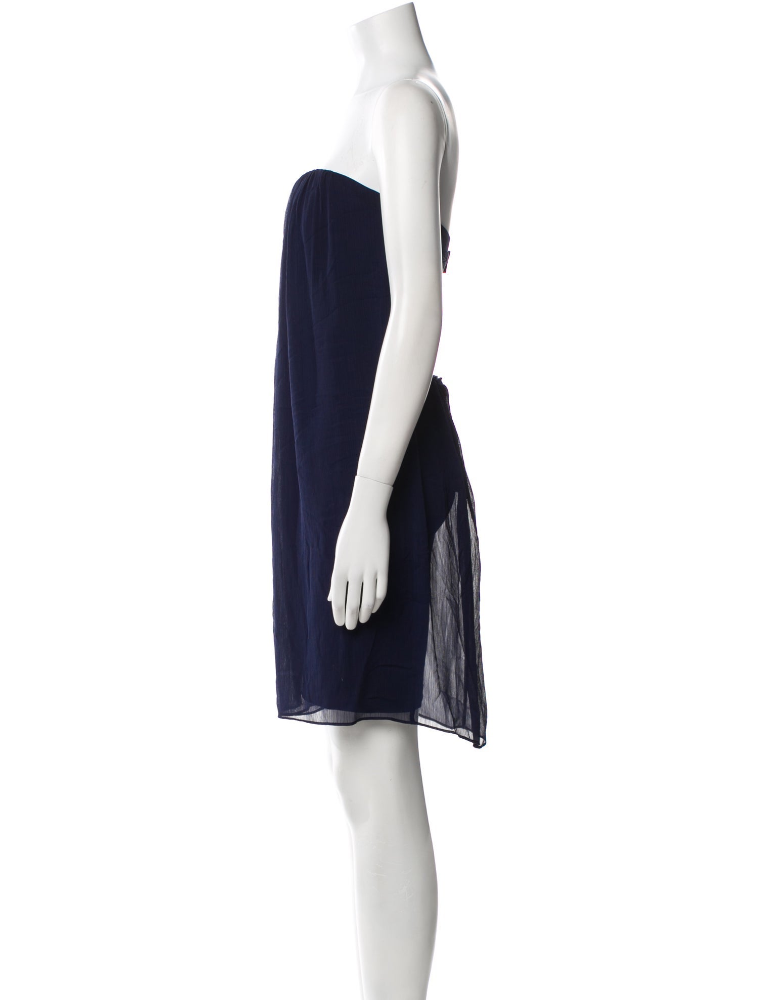 Alice + Olivia Strapless Mini Dress