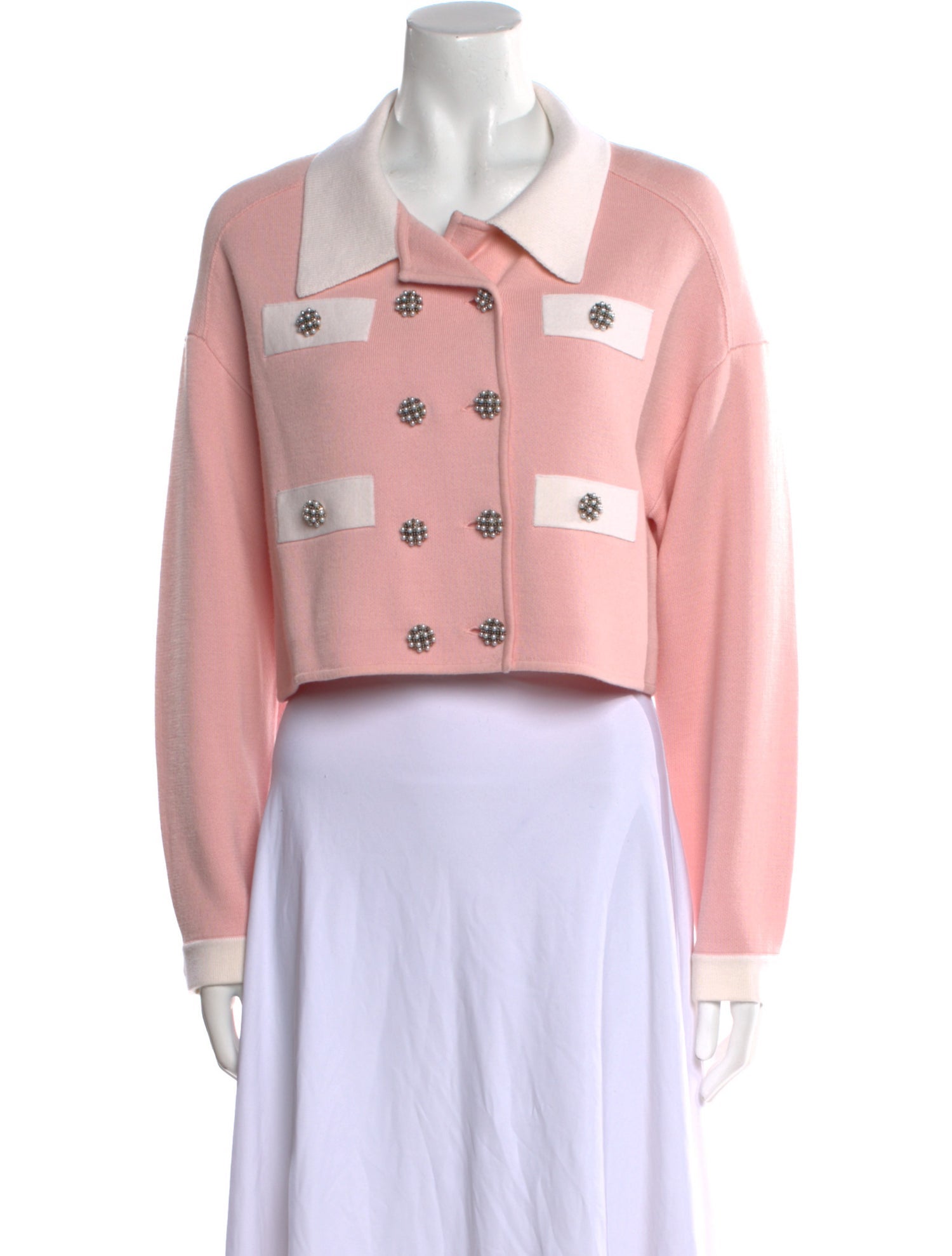 Alice + Olivia Wool Printed Sweater