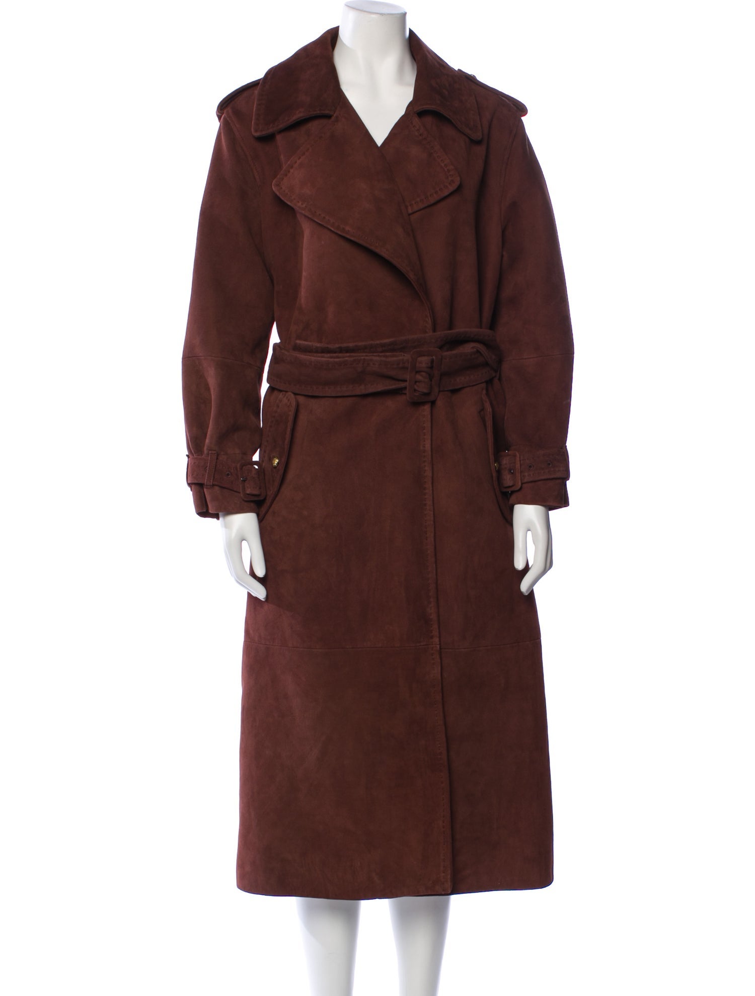 Alice + Olivia Virgin Wool Trench Coat