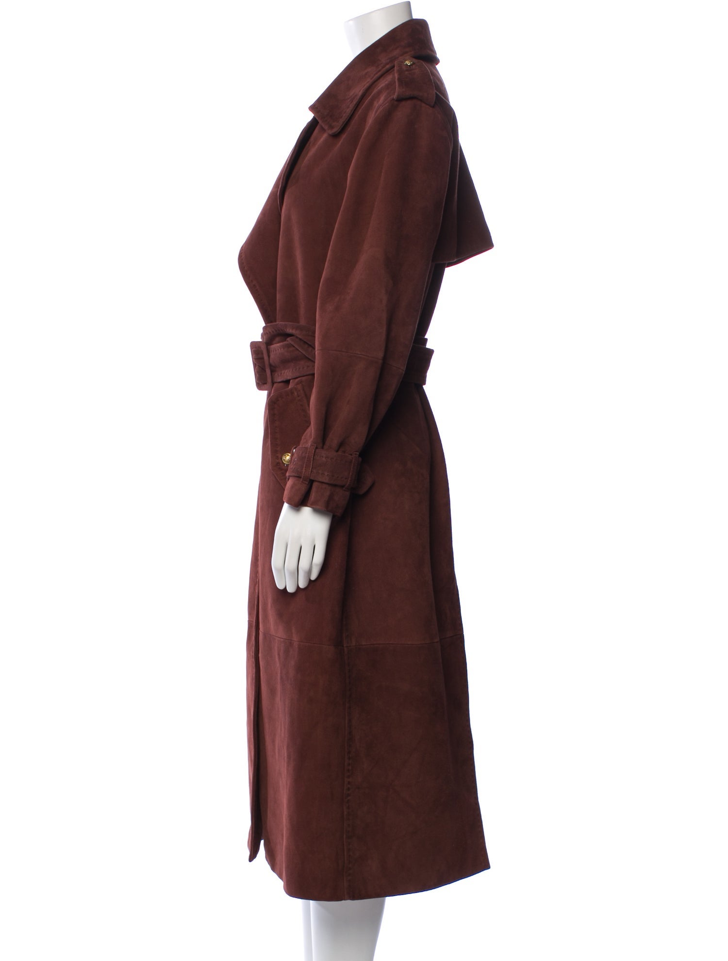 Alice + Olivia Virgin Wool Trench Coat