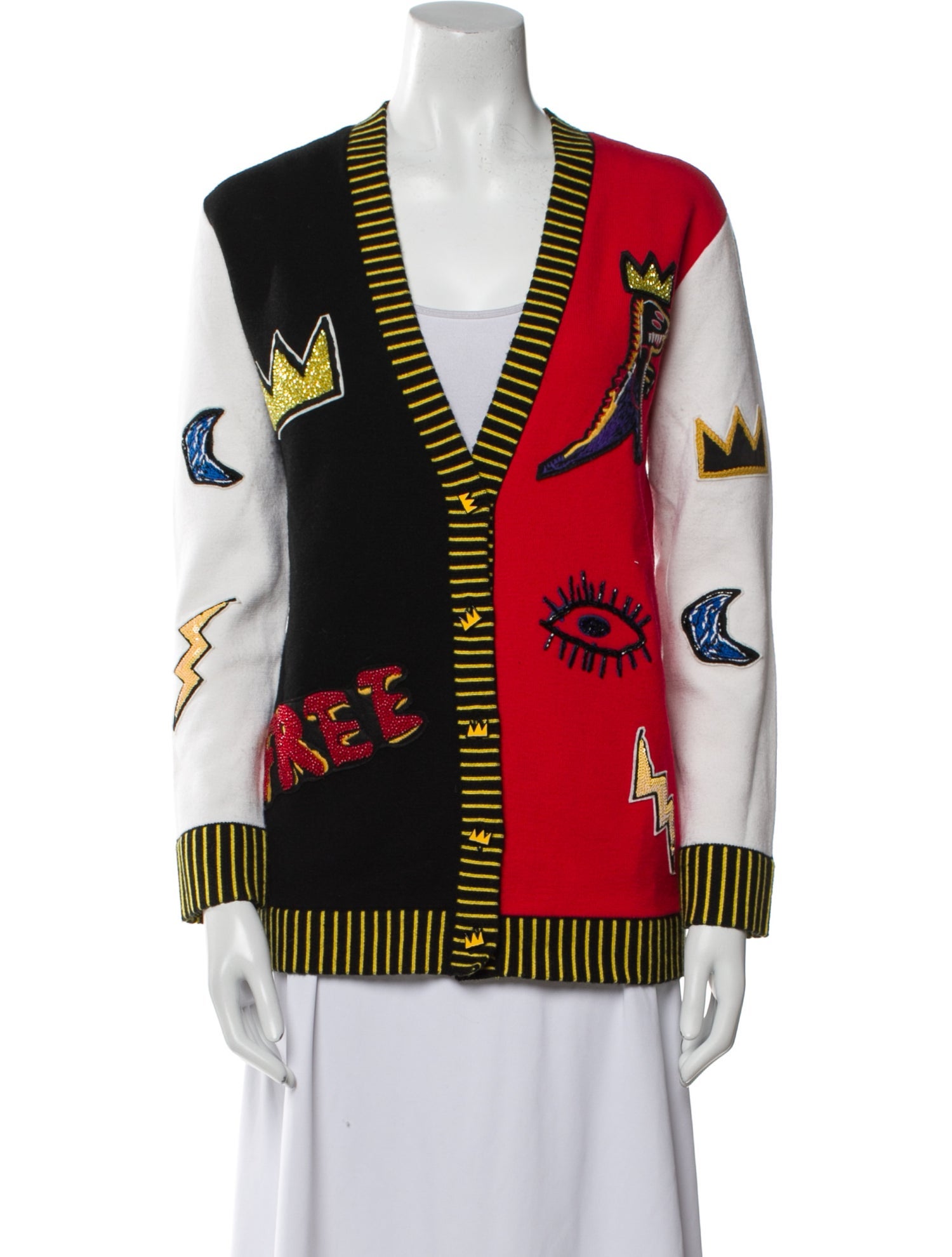 Alice + Olivia Wool Printed Blazer