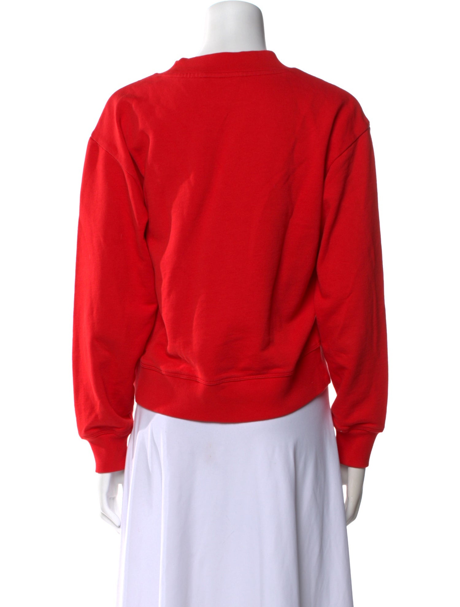 Alice + Olivia Graphic Print Crew Neck Sweatshirt