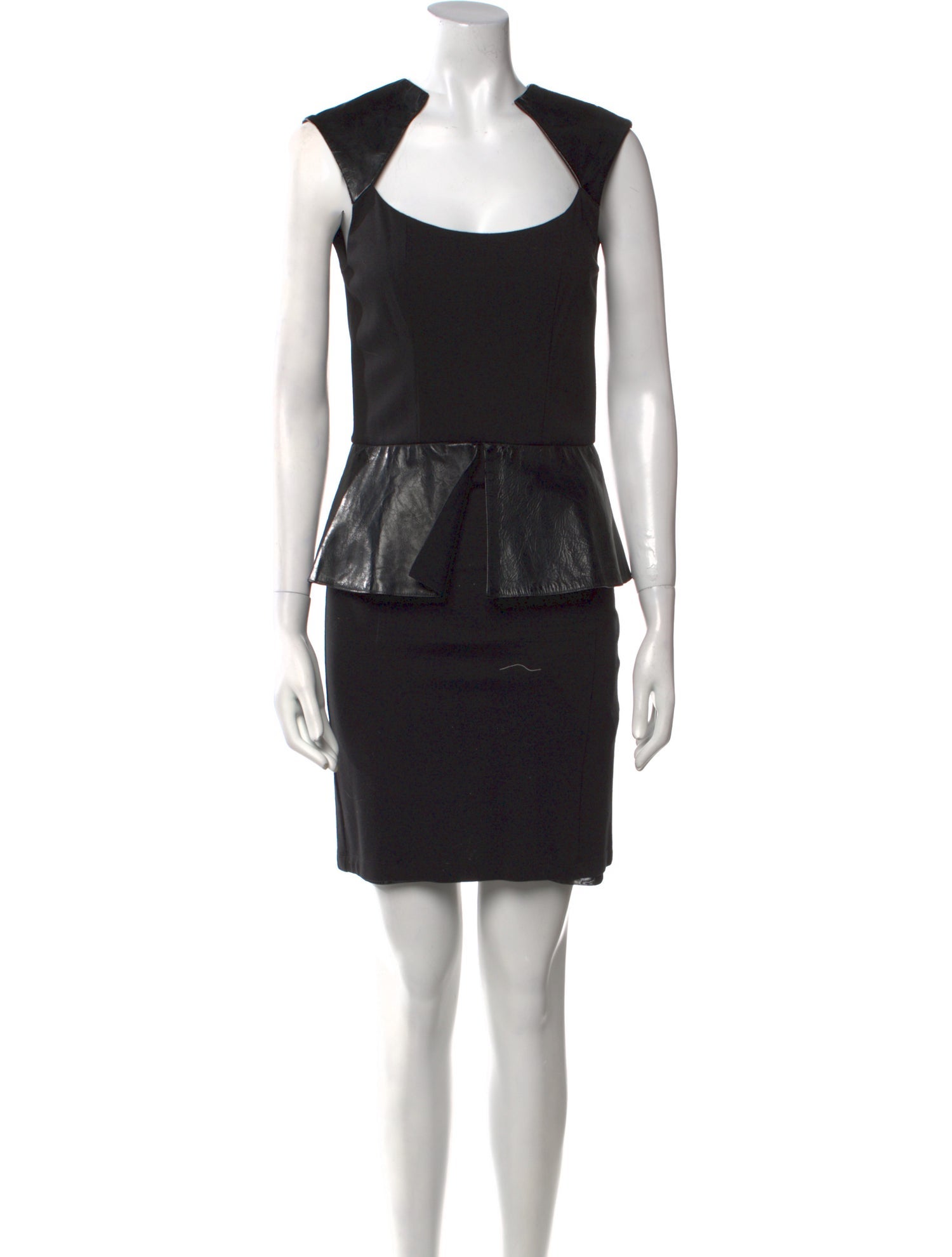 Alice + Olivia Square Neckline Mini Dress